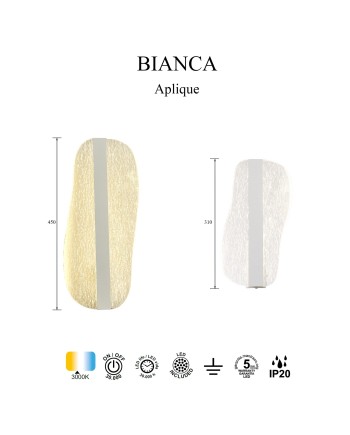 BIANCA * APLIQUE LED